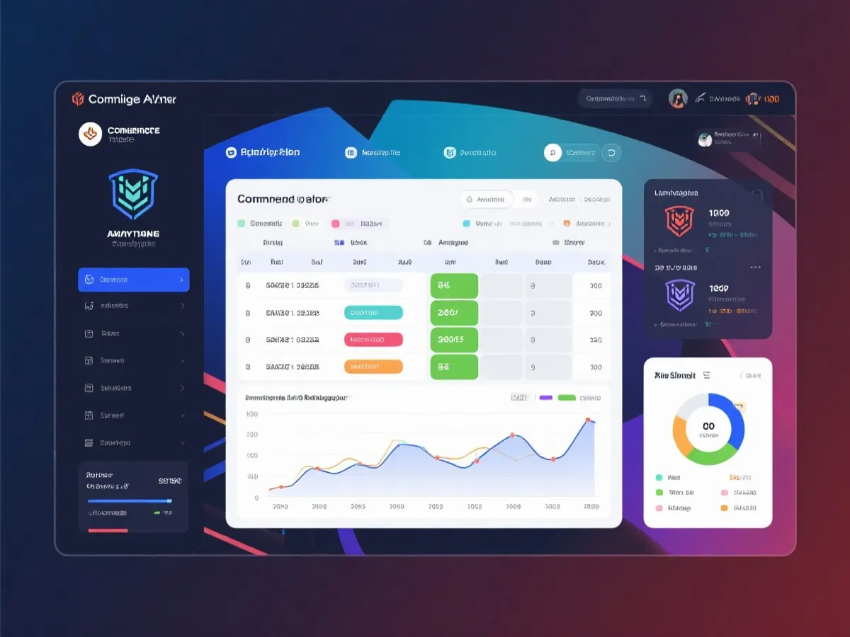 赛事数据分析与赛程展示示意图